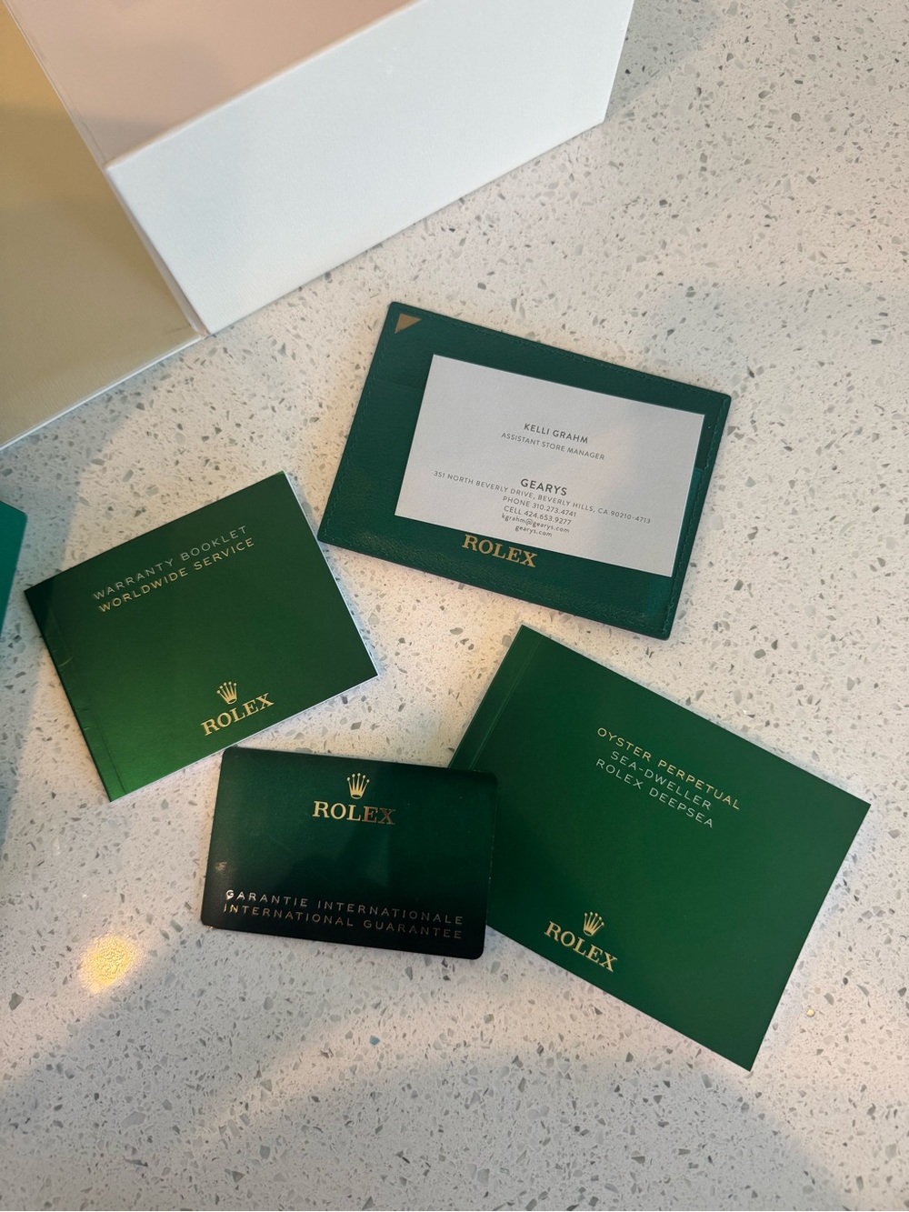 Authentic Rolex Box + Card & Papers Set - Picture 6 of 12